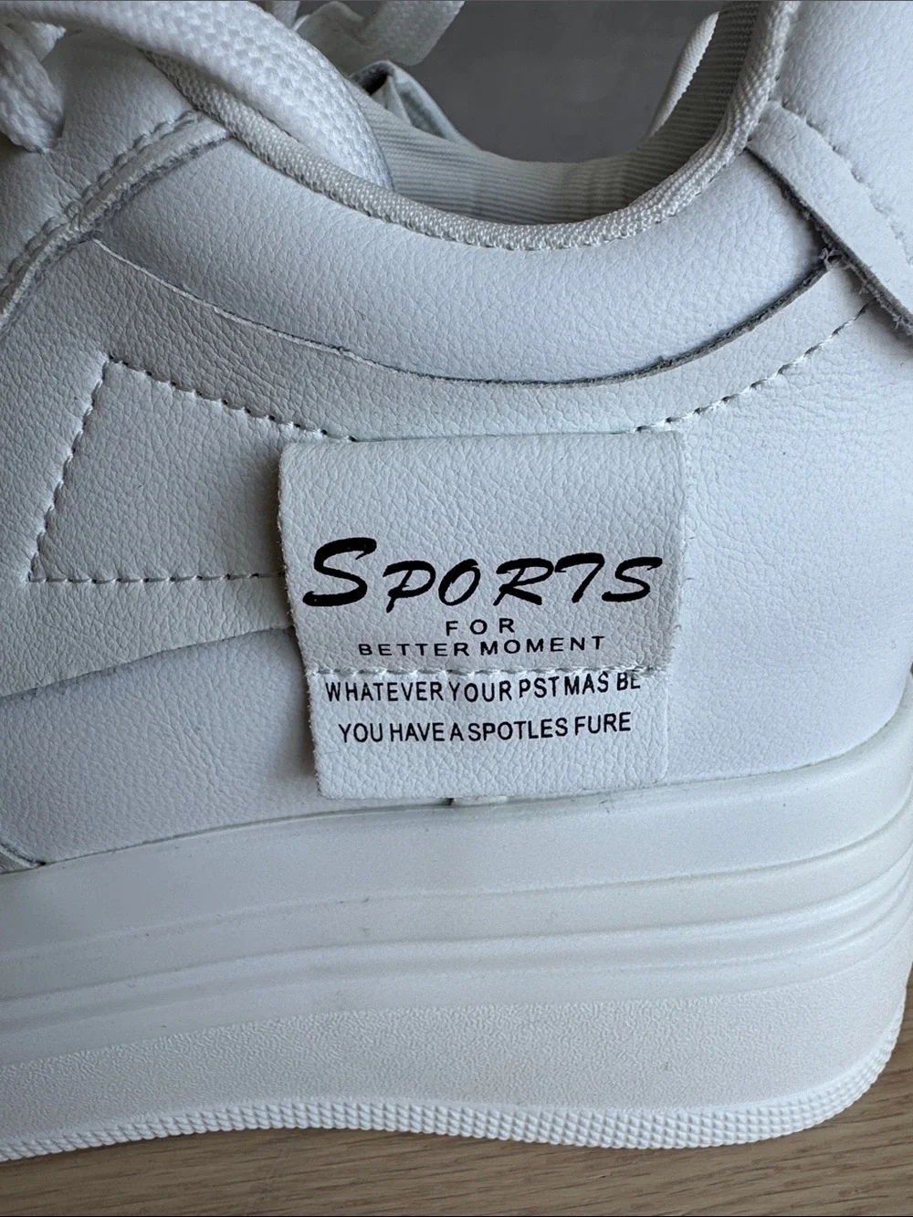 White Platform Sneakers